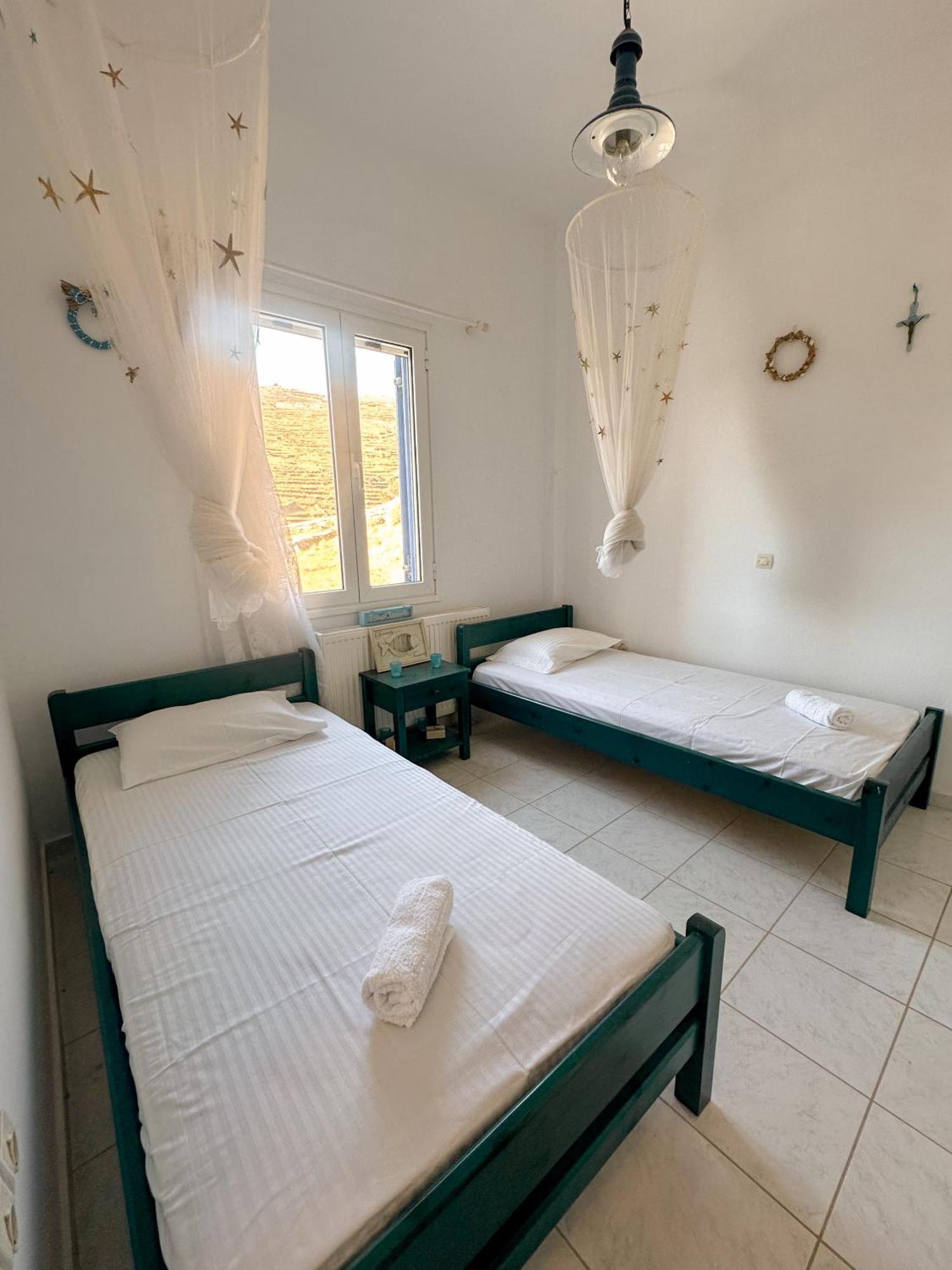 Villa Blue Orison House Tinos For 5 Persons With Seaview Perastra Exterior foto